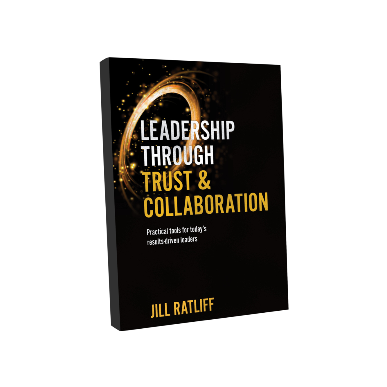 Leadership Through Trust & Collaboration Book Cover Mockup